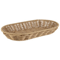 APS Brotkorb COVE, oval, 280 x 160 mm, beige