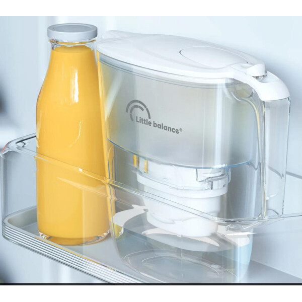 Little balance Wasserfilter-Karaffe Claire + 6 Kartuschen