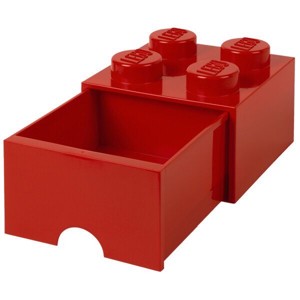 LEGO Schubladenbox STORAGE BRICK DRAWER 4, 1 Schub, gelb