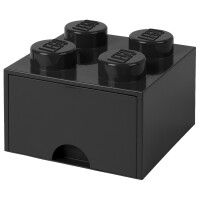 LEGO Schubladenbox STORAGE BRICK DRAWER 4, 1 Schub, rot