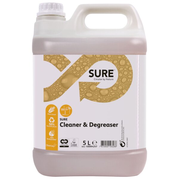SURE Fettl&ouml;ser "Cleaner &amp; Degreaser", 5 Liter