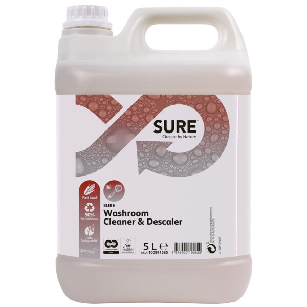 SURE Sanit&auml;rreiniger "Washroom Cleaner &amp; Descaler", 5 Liter