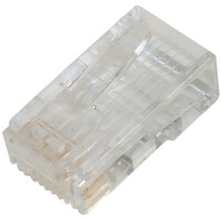 DIGITUS RJ45 Stecker für Rundkabel, Kat. 6, geschirmt