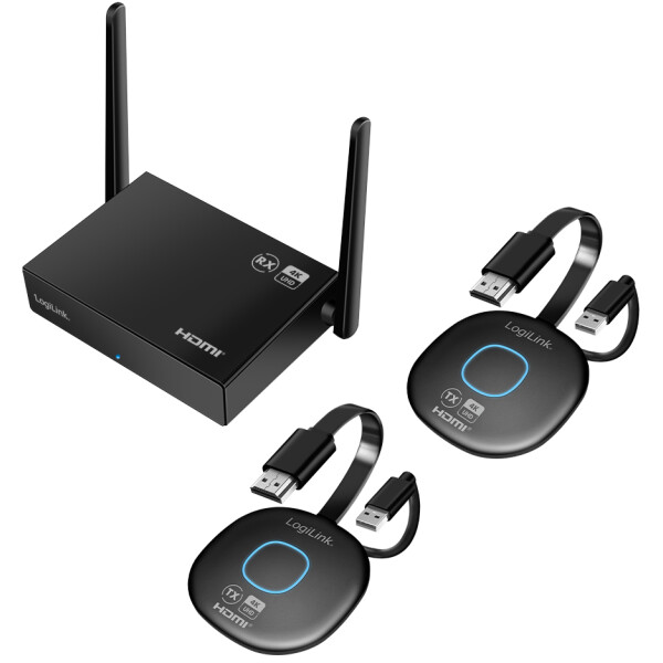 LogiLink Wireless HDMI Sendeeinheit f&uuml;r HDW0112, 4K 60Hz