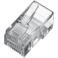 DIGITUS RJ45 Stecker für Rundkabel, Kat. 5e,...