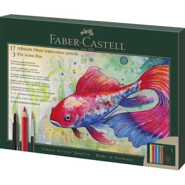 FABER-CASTELL Geschenkset ALBRECHT DÜRER, 21-teilig