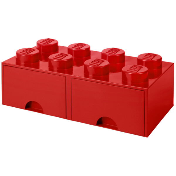 LEGO Schubladenbox STORAGE BRICK DRAWER 8, 2 Schübe, blau