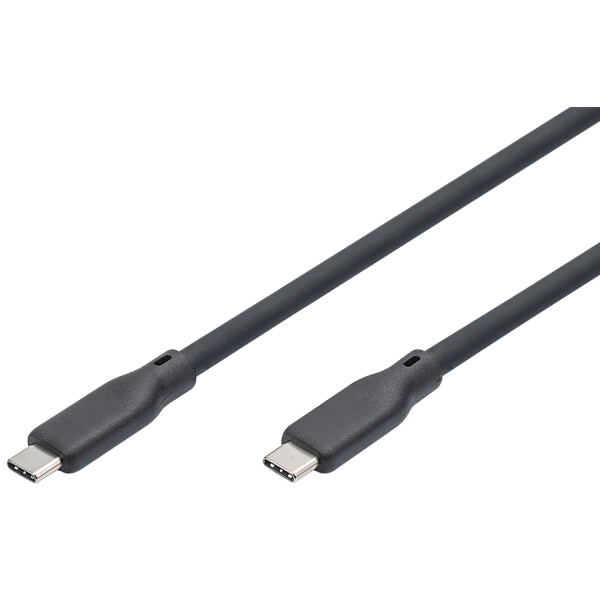 DIGITUS USB 2.0 Silikon-Anschlusskabel, USB-C, 2,0 m, weiß