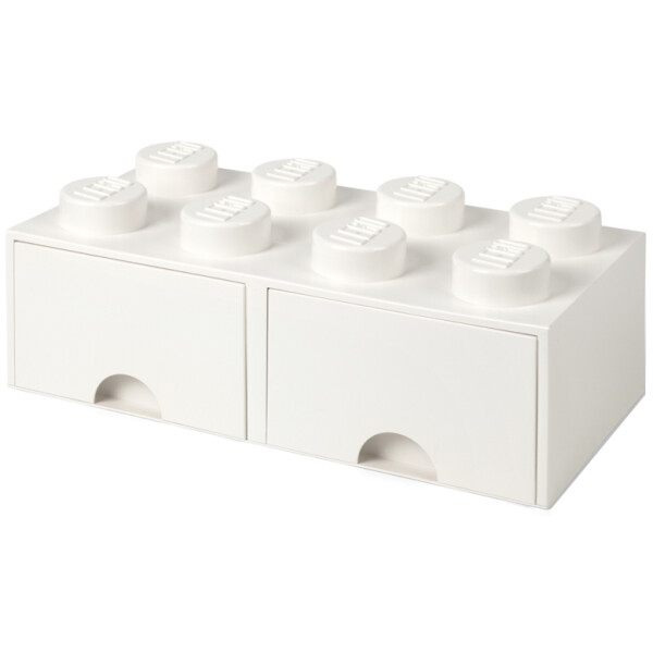 LEGO Schubladenbox STORAGE BRICK DRAWER 8, 2 Schübe, grau