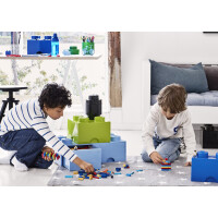 LEGO Schubladenbox STORAGE BRICK DRAWER 8, 2 Schübe, grau