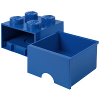 LEGO Schubladenbox STORAGE BRICK DRAWER 4, 1 Schub, schwarz