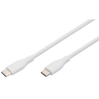 DIGITUS USB 2.0 Silikon-Anschlusskabel, USB-C, 2,0 m, sw