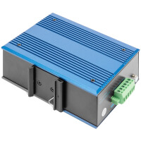 DIGITUS Industrial Fast Ethernet Switch, 8-Port, Unmanaged