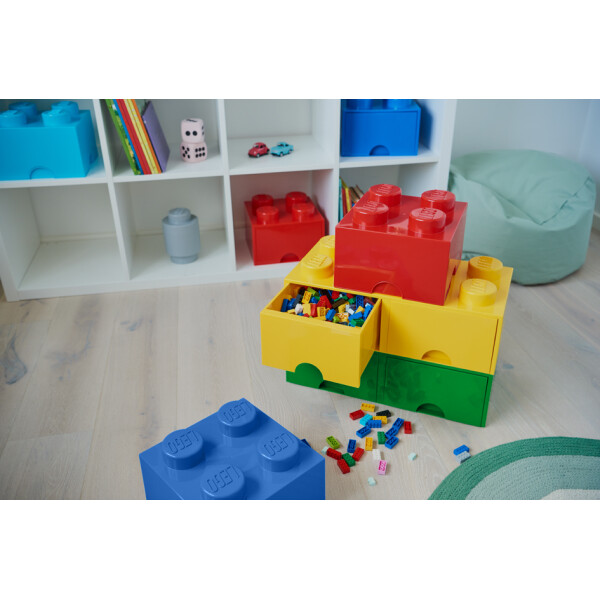 LEGO Schubladenbox STORAGE BRICK DRAWER 8, 2 Schübe, rot