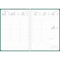 ALPHA Spiralbuchkalender Nature Line Forest 2026, 150 x...