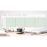 RNK Urlaubsplaner 2026, 26 Mitarbeiter, 100 x 29,7 cm, A4...