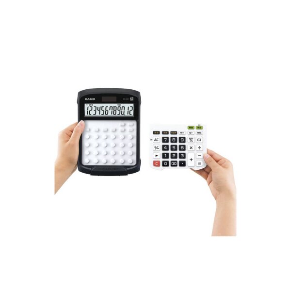 CASIO Tischrechner gro&szlig;, abwaschbar, wasser- staubfest, f&uuml;r anspruchsvolle Arbeitsumgebungen WD-320MT