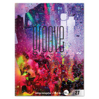 URSUS Style Collegeblock Groove it, A4, 70g m², 80...