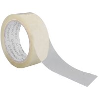 Q-CONNECT Packband, 38 mm x 66 m, 8 Rollen, transparent...