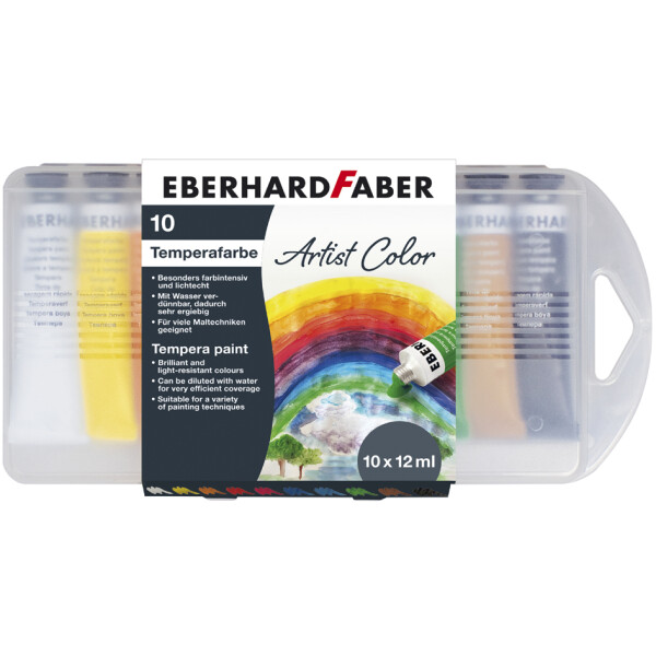 EBERHARD FABER Temperafarbe Artist Color, 10er Etui