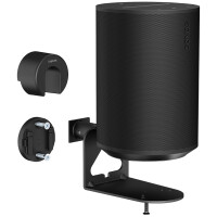 LogiLink Lautsprecher-Wandhalterung für SONOS ERA, schwarz
