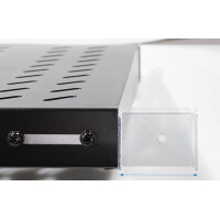 LogiLink 19" Fachboden, 1 HE, verstellbar, (T)350...
