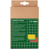 SIGEL Haftnotiz Magnetic Notes Meet up, farbig sortiert