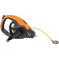 Bradas Glasfaser-Rollbandmaß mit Kurbel, 6:1,...