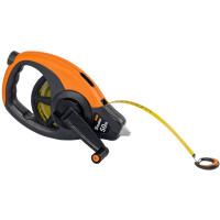 Bradas Glasfaser-Rollbandmaß mit Kurbel, 6:1,...