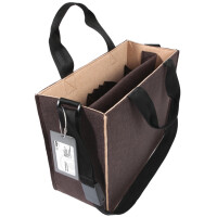 sigel Business-Filztasche Desk Sharing Bag Bicolor M, braun