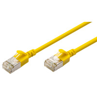 DIGITUS Slim Patchkabel, Kat. 6A, F FTP, rot, 0,3 m