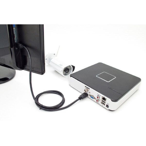 DIGITUS HDMI Premium High Speed Anschlusskabel, 5,0 m