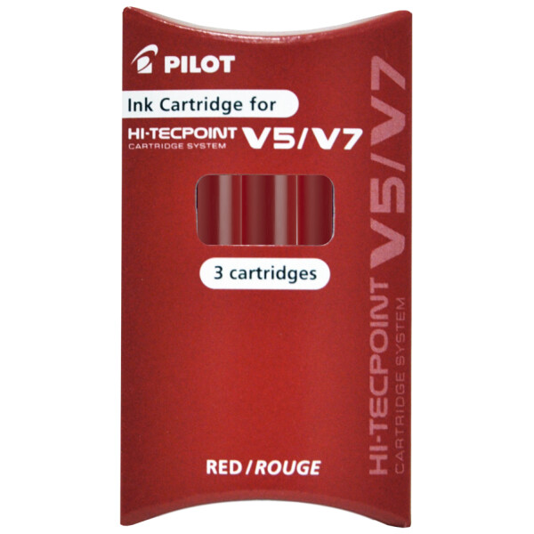 PILOT Tintenpatronen für Tintenroller V5 V7, grün