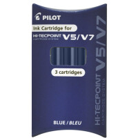PILOT Tintenpatronen für Tintenroller V5 V7, grün