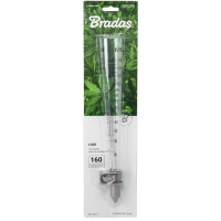 Bradas Regenmesser WHITE LINE, bis 160 mm qm