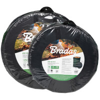 Bradas Gartensack POP UP HARD, 90 Liter, dunkelgrün
