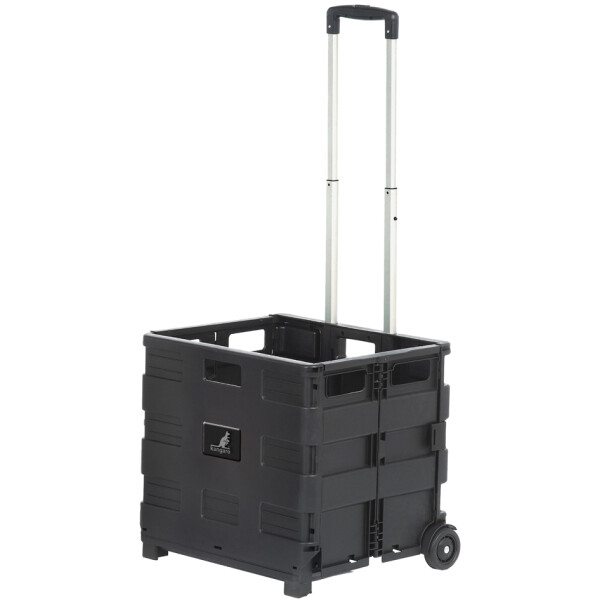 kangaro Klapp-Transportkarre mit Klappbox, Tragkraft: 35 kg