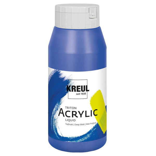 KREUL Acrylfarbe Triton Acrylic Liquid, t&uuml;rkisgr&uuml;n, 750 ml