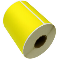 rillprint Rollenetiketten Zebra, 102 x 152 mm, gelb