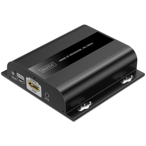 DIGITUS 4K HDMI IP Receiver, 4K 60Hz, 120 200 m