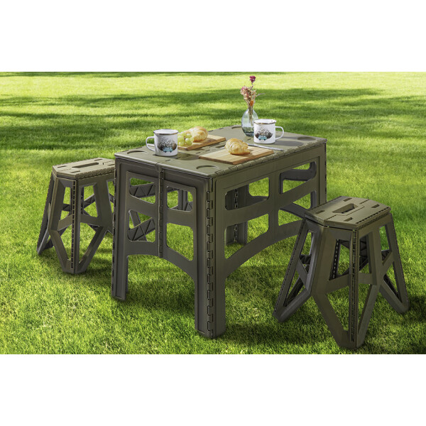 keeeper Klappbarer Campinghocker "tom", olive