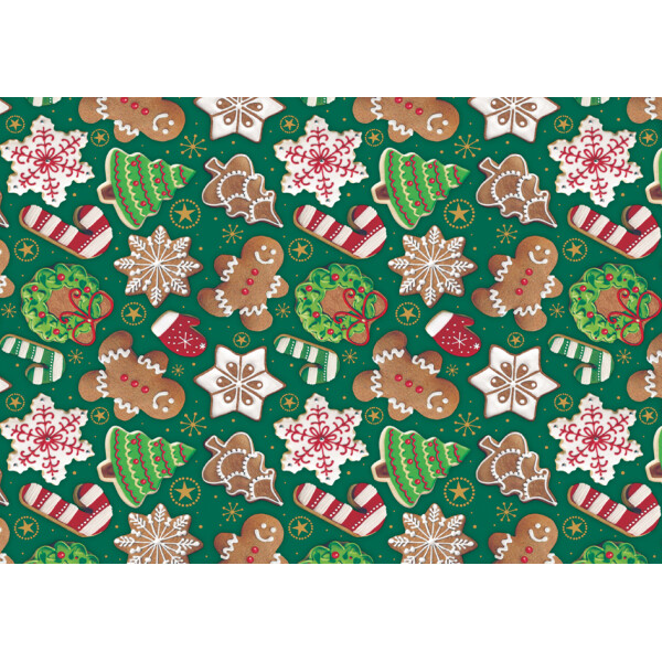SUSY CARD Weihnachts-Geschenkpapier "Weihnachtsmann"