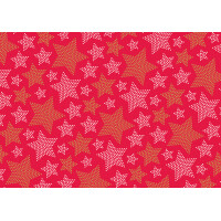 SUSY CARD Weihnachts-Geschenkpapier "Sterne"