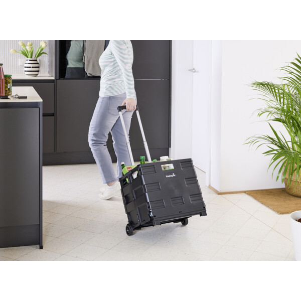 keeeper Klapp-Transportkarre "olli" mit Klappbox, 65 Liter