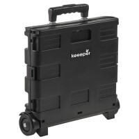 keeeper Klapp-Transportkarre "olli" mit Klappbox, 65 Liter