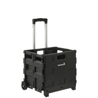 keeeper Klapp-Transportkarre "olli" mit Klappbox, 65 Liter