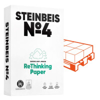 STEINBEIS No. 4 Recyclingpapier A4 80g - 1/4 Palette...