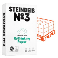STEINBEIS No. 3 Recyclingpapier A4 80g - 1/2 Palette...