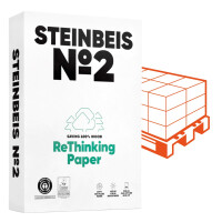 STEINBEIS No. 2 Recyclingpapier A4 80g - 1/2 Palette...
