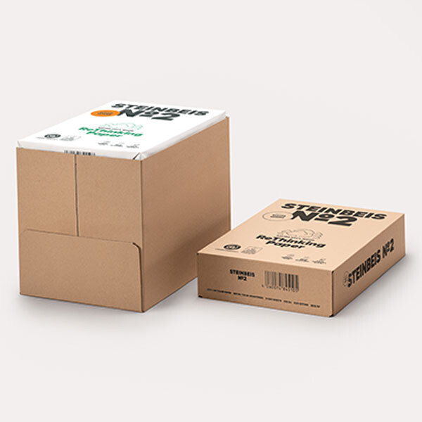 STEINBEIS No. 2 Recyclingpapier A4 80g - 1/4 Palette (25.000 Blatt)